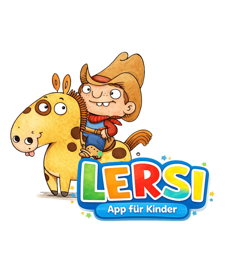 LERSI App — Lern-Cowboy und Pferd